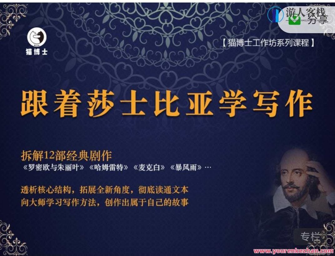 跟着莎士比亚学写作,从阅读到写作 百度云盘分享,百度云盘分享,第1张