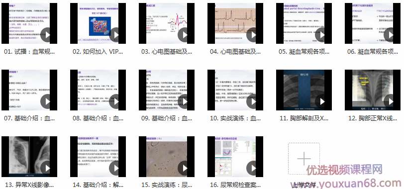 快速掌握住院必备常规检查系列视频课程【共15节】【全】,课程,视频,基础,第2张