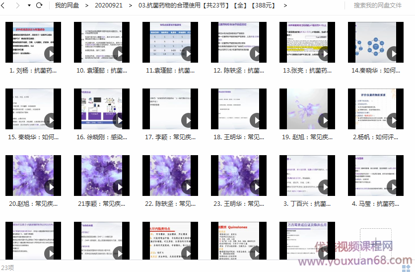 抗菌药物的合理使用视频课程【共23节】,课程,视频,教程,第2张