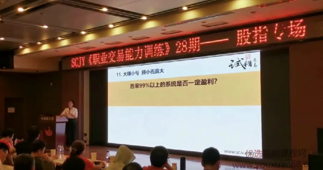 股指期货试错交易课程 4视频