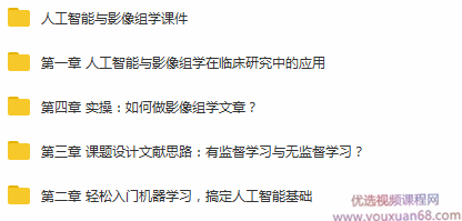 零基础入门影像组学与人工智能（完结）,课程,研究,基础,第4张