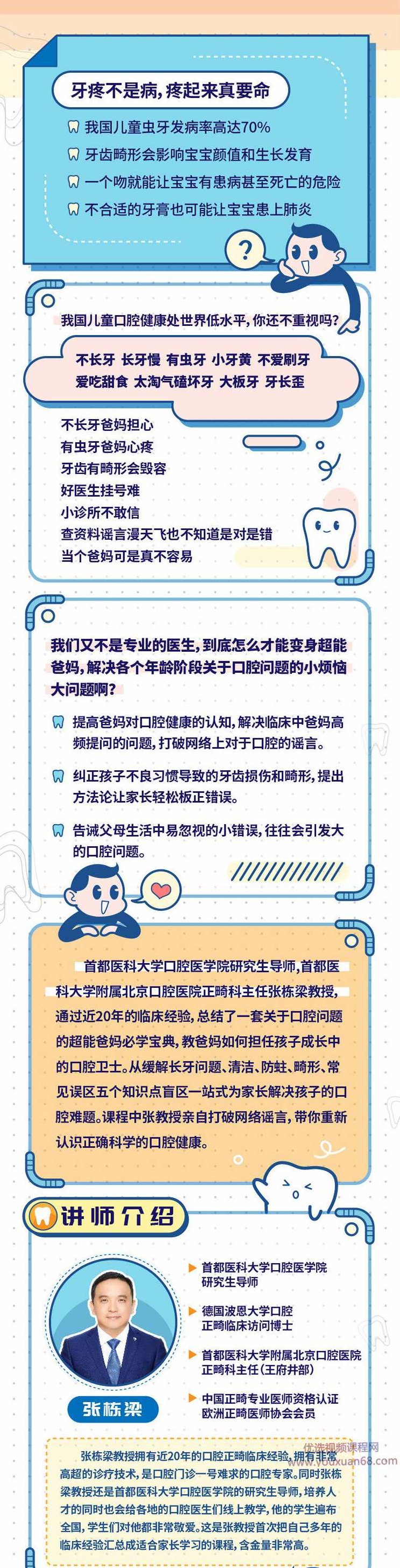 张栋梁《15节打通全关的儿童口腔护理课》,课程,研究,秘籍,第2张