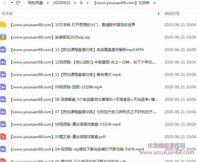 2020年6月七剑宗龙头战法实战训练营 视频+图文+指标,课程,视频,第2张