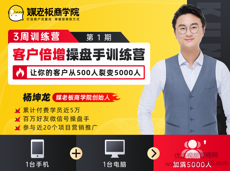 媒老板商学院《客户倍增操盘手训练营》,课程,专家,第1张