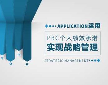 如何运用PBC个人绩效承诺实现战略管理,课程,专家,掌握,第1张 如何运用PBC个人绩效承诺实现战略管理,课程,专家,掌握,第1张