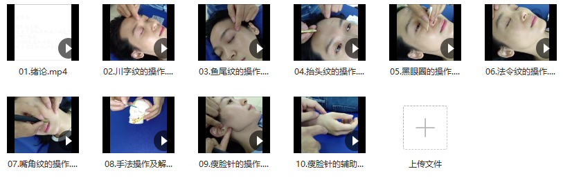 针灸美容美雕针面针-30天针灸美容去皱,课程,第2张