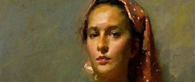 台湾画家-冉茂芹人像油画示范,专家,基础,故事,第1张