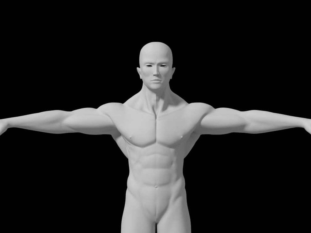 《照片级男性人体建模教程》,视频,视频教程,MP3,第1张 《照片级男性人体建模教程》,视频,视频教程,MP3,第1张