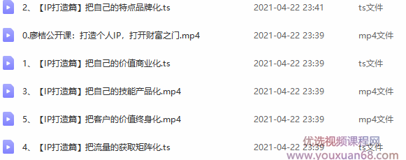 廖桔亲授视频号个人IP打造，让赚钱变得更简单，打开财富之门,课程,视频,专家,第2张