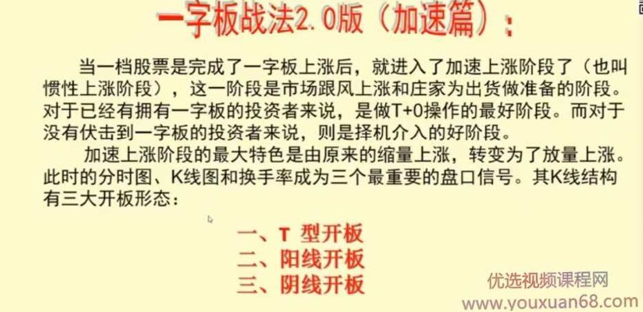 2020老姜盘口语言一字板之集合竞价,课程,2020年,老姜盘口语言,第3张