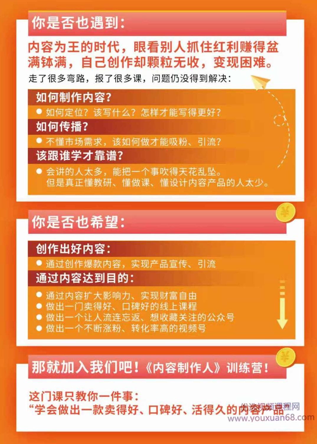 顶尖内容制作人训练营第0期,课程,制作,训练营,第3张