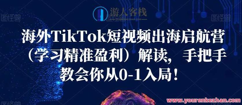 海外TikTok短视频出海启航营精准盈利,课程,视频,抖音,第1张