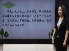 小学三年级语文上册课本知识点同步教学视频(部编版 上学期 65小讲),视频,第1张