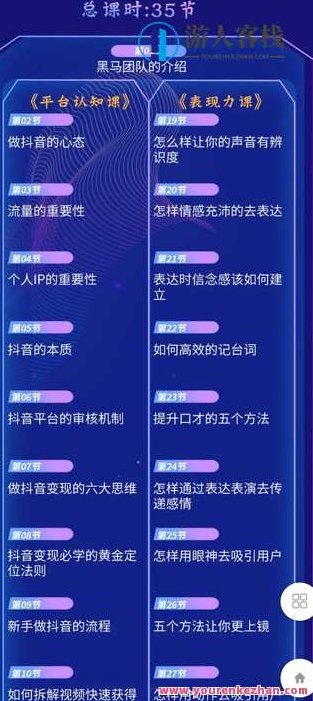 黑马短视频孵化实操课程-《解说课》-萌萌家网课,课程,视频,基础,第3张