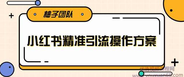 落地实操的小红书精准引流操作方案，一步步执行轻松爆流上万【视频教程】,课程,视频,教程,第1张