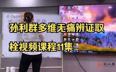 孙利群┃多维无痛辨证取栓,课程,第1张 孙利群┃多维无痛辨证取栓,课程,第1张