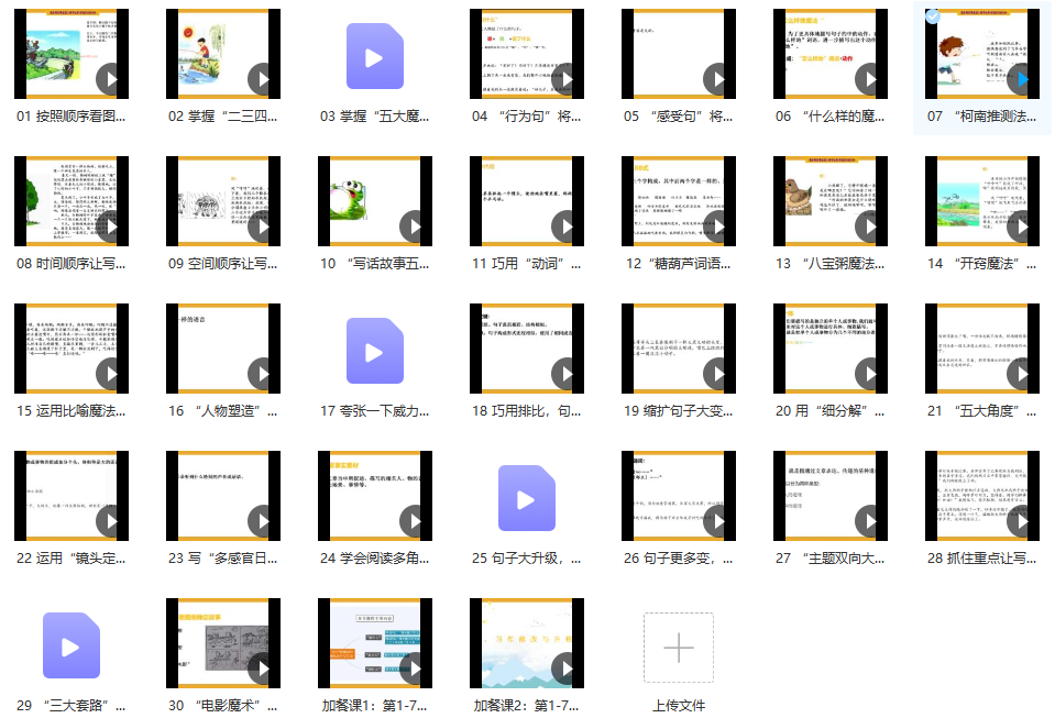 名师王至：看图写话进阶课,课程,视频,第2张