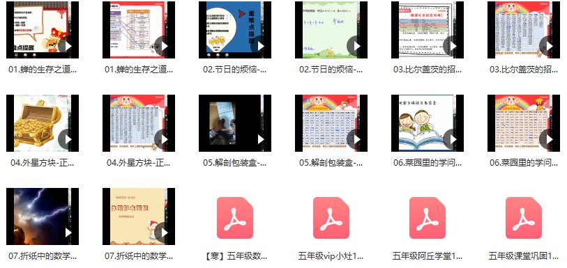 2020寒假张新刚五年级数学目标A+班,课程,数学,结课,第2张