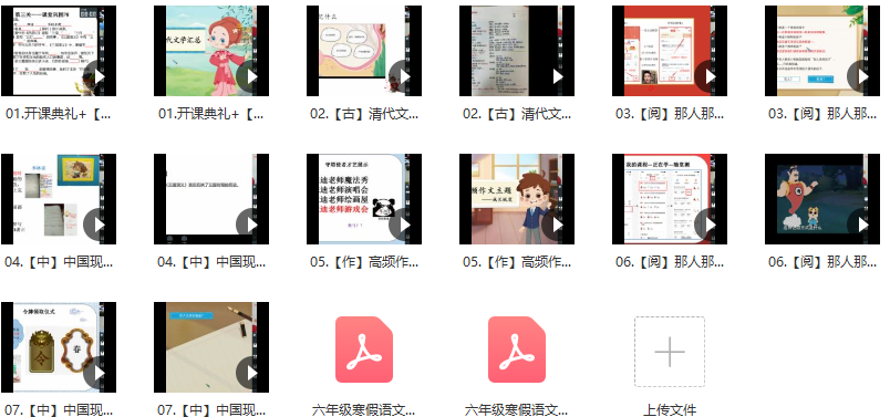 2020寒假六年级大语文达吾力江直播班,课程,基础,精讲,第2张