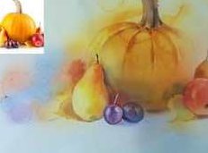 新手入门可学的水彩画教学视频_零基础水彩画入门教程,课程,视频,教程,第1张