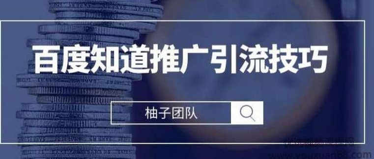 2021最新百度知道推广引流技巧，分分钟就能学会【视频课程】,课程,视频,教程,第1张