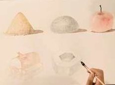 水彩画笔法练习示范教学视频（21集）,视频,教学,讲解,第1张