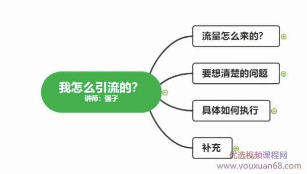 不会引流？强子：一年变现百万+，我是如何做流量的？【视频详解】,课程,视频,价值,第4张