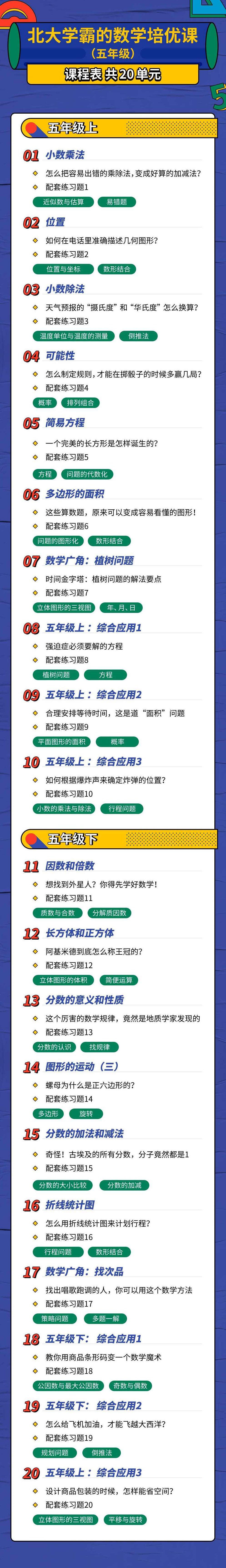 北大学霸的数学培优课（五年级）,课程,教学,数学,第2张
