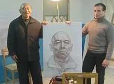 列宾美术学院素描男头像视频教程_素描头像基础教程_素描头像教程,视频,教程,基础,第1张