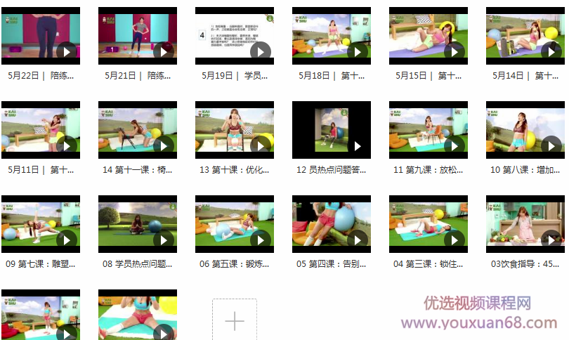 迷人马甲线打造健身操全套视频教程（20集）,视频,教程,第2张