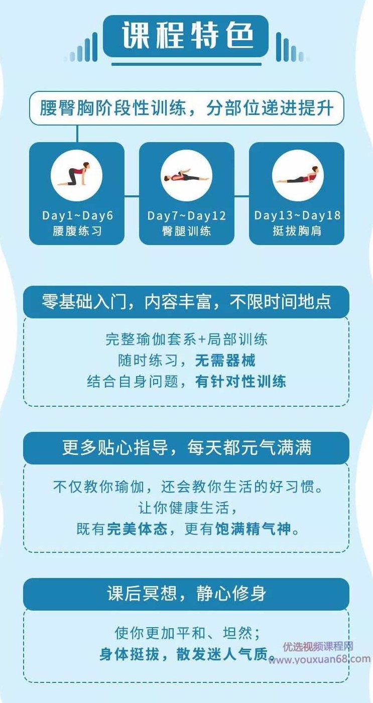 刘玲玲:零基础瑜伽塑型课,带你打造迷人S型曲线,课程,基础,第3张 刘玲玲:零基础瑜伽塑型课,带你打造迷人S型曲线,课程,基础,第3张