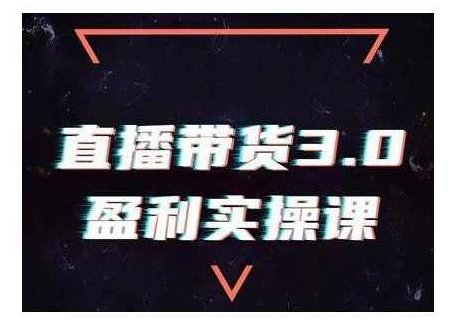 锡恩直播带货3.0盈利实操课：助你做好直播带货，让你真正实现躺赚【视频课程】,课程,视频,教程,第1张