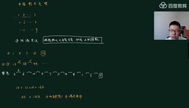 孙佳俊 小学奥数数论模块总复习课,课程,第1张