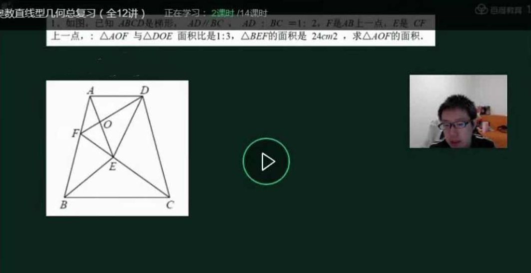 孙佳俊 小学奥数几何专题课程,课程,第1张