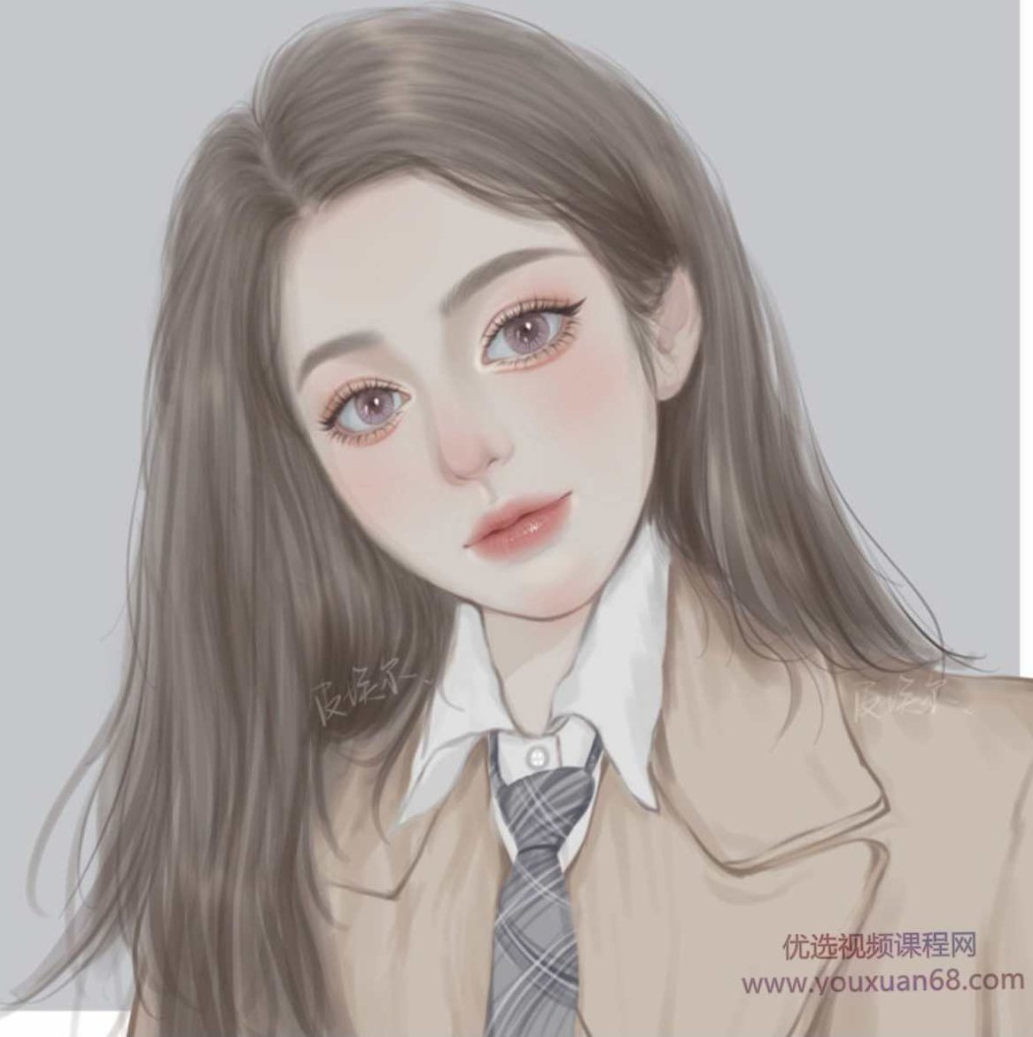 皮埃尔ipad团练课美型人物头像完结,完结,团练,第1张