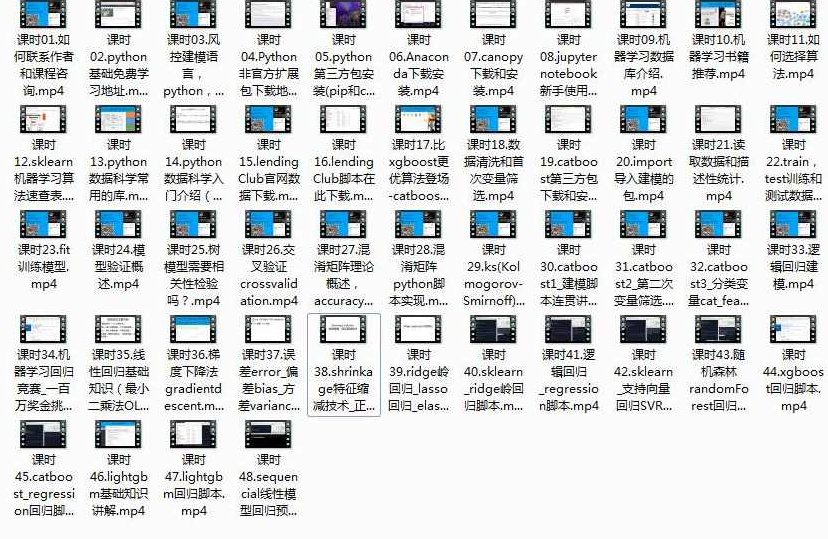 python金融风控建模开发实战视频教程（46集）,视频,教程,基础,第2张
