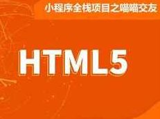 微信小程序全栈交友项目开发实战视频教程(含源码讲义),课程,视频,教程,第1张