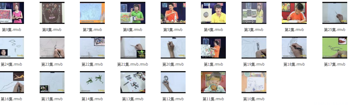 教宝宝学画画之蜡笔画视频学习教程全25集,课程,视频,教程,第1张 教宝宝学画画之蜡笔画视频学习教程全25集,课程,视频,教程,第1张