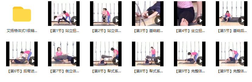 乌仁艾扬格瑜伽体式1级精进提升（带笔记）,课程,基础,第2张