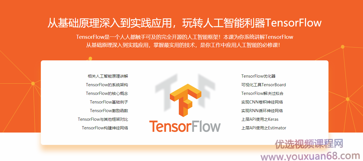 基于Python玩转人工智能最火框架 TensorFlow应用实践,课程,基础,第1张