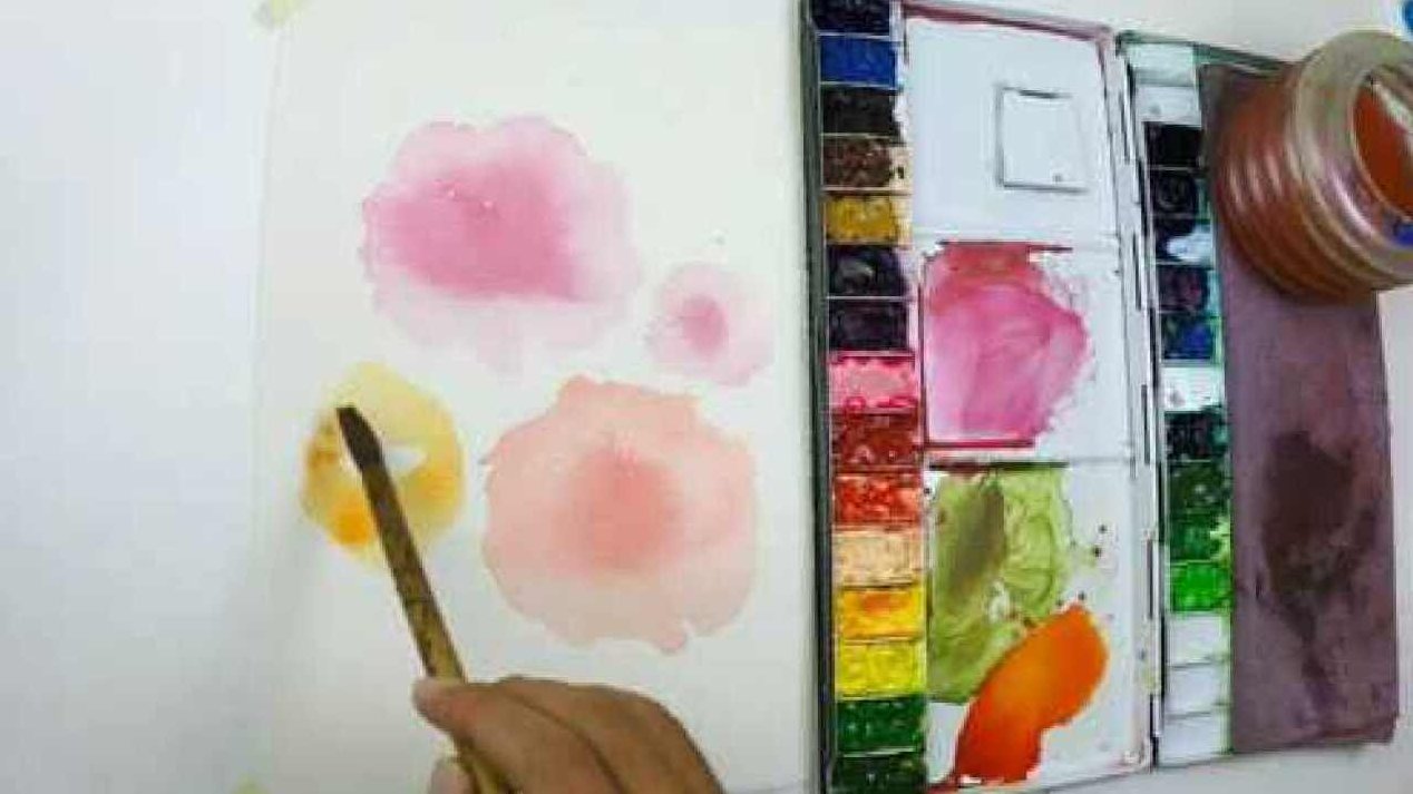 水彩画教程 水彩画技法 带视频！ 超值套餐 合集,视频,教程,专家,第1张