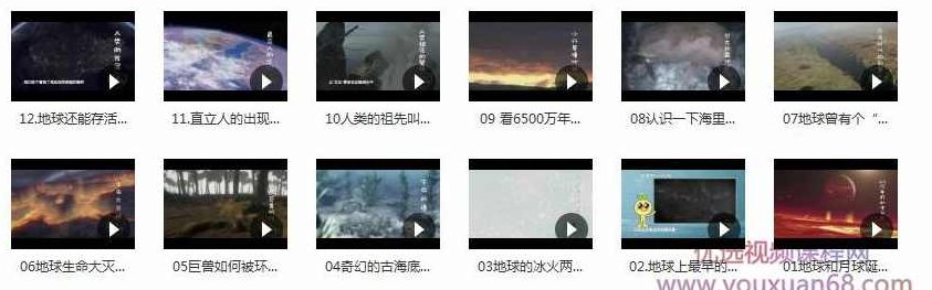 《地球生命史》视频全集在线观看与下载（12集）,课程,视频,故事,第2张