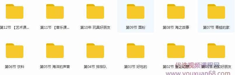 27个月宝宝早教游戏训练课程视频全套（48集）,课程,视频,故事,第2张