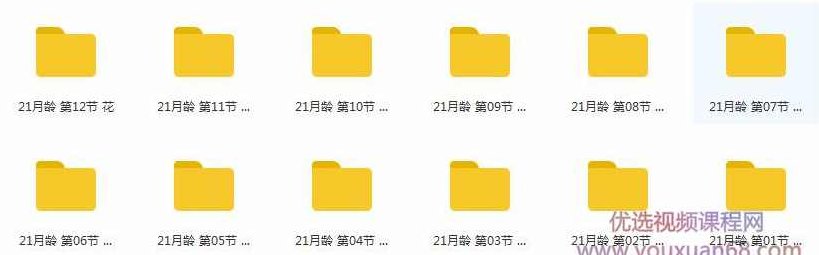 21个月宝宝早教游戏训练课程视频全套（48集）,课程,视频,培训,第2张