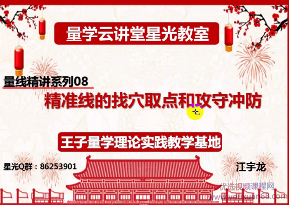 江宇龙（枫林阳）王子量学理论实践第21期,课程,股市,量学,第1张
