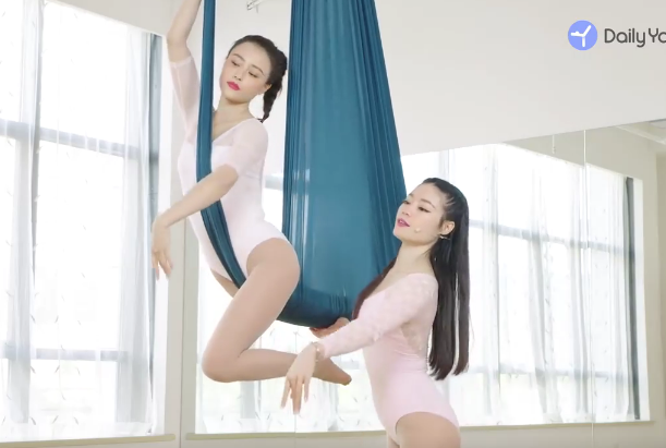 空中舞完整串联《化蝶》,课程,第1张