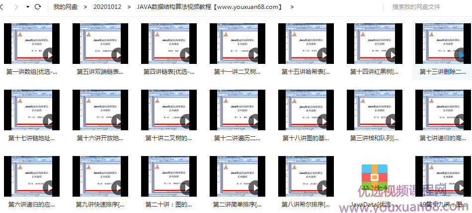 JAVA数据结构算法视频教程,视频,教程,第2张