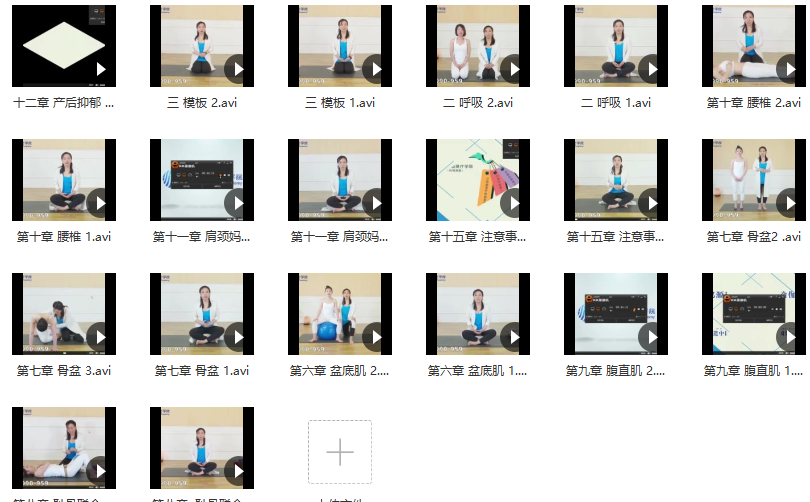 系统学习-邱源产后修复(2.28G),课程,视频,第2张