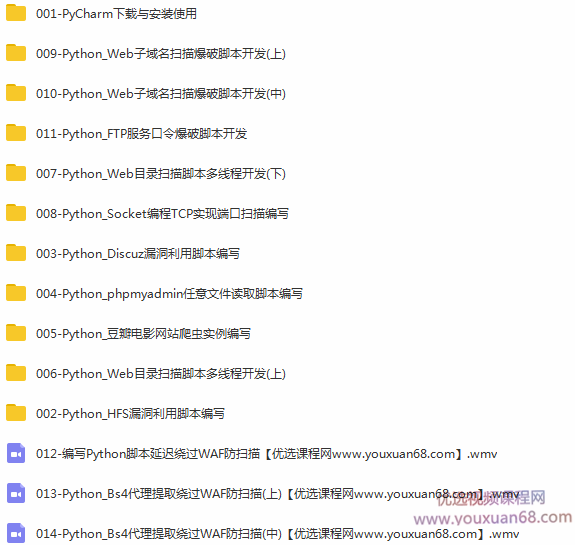 利用Python做网络安全开发,课程,下载,密码,第2张