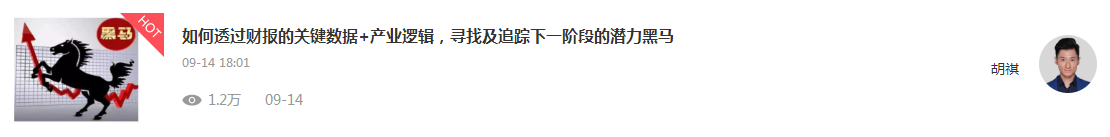 【胡祺】如何透过财报的关键数据+产业逻辑，寻找及追踪下一阶段的潜力黑马 2021年9月,赚钱,教学,第1张